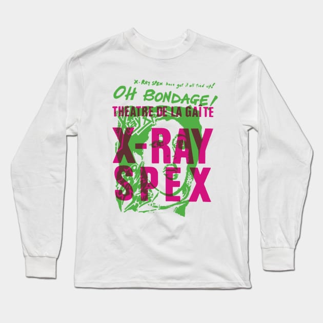 X-Ray Spex Long Sleeve T-Shirt by HAPPY TRIP PRESS